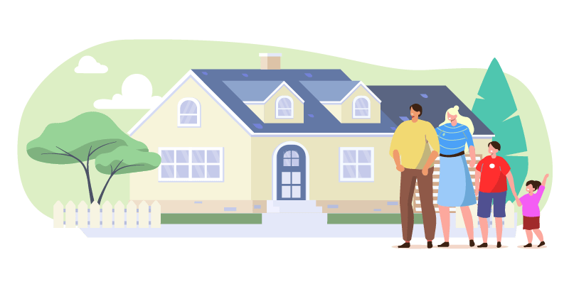home insurance illustration
